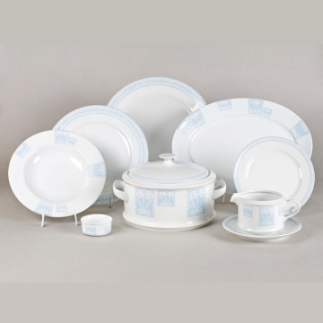 Обеденный сервиз Leander Sabina Modrý ornament 02162021-242B