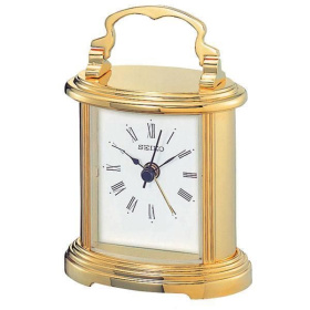 Настольные часы Seiko Quartz Table Clock QHE109GN