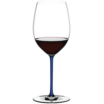 Бокал для красного вина RIEDEL Fatto A Mano Cabernet/Merlot Dark Blue Single Pack 4900/0D