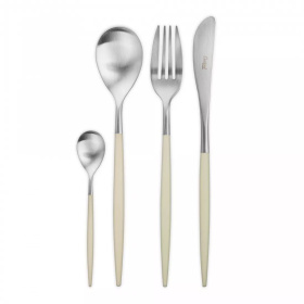 Набор столовых приборов Cutipol Mio Ivory Matte Brushed MI.006.IV