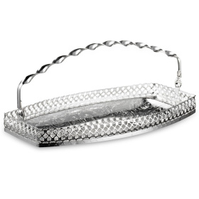 Блюдо для сладкого Queen Anne Gallery Bon Bon Dish/Swing Handle 0/6097