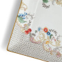 Блюдо квадратное Wedgwood Wonderlust Rococo Flowers Tray 40023912. фото 4