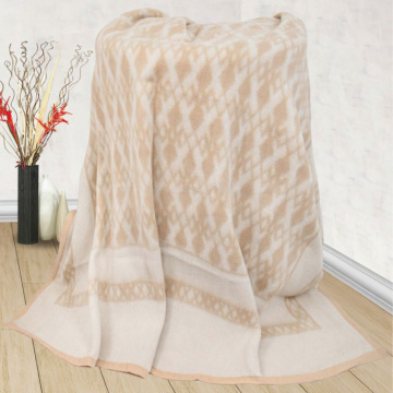 Плед Cober Odil Plaid di Lana Beige CBR/440514