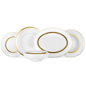 Обеденный сервиз Vista Alegre Domo Gold Dinner Set 21100860-Dinner set-6/20