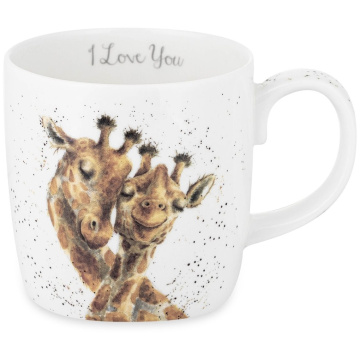 Кружка Royal Worcester Wrendale Designs Giraffes in Love Mug (арт. MMSI4020-XD)