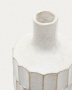 Ваза La Forma Arisa Papier-Mache White Vase LF-205527. фото 2