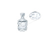Штоф для виски Nachtmann Punk Decanter 99505. фото 6