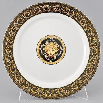 Блюдо круглое Leander Sabina Versace 02111333-172B