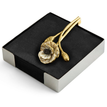 Салфетница Michael Aram Anemone Cocktail Napkin Holder 175040