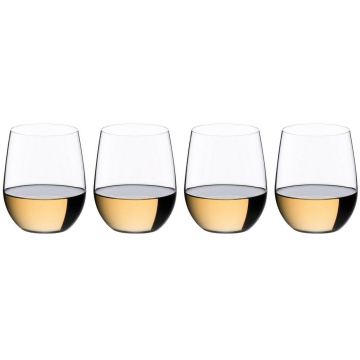 4 бокала для белого вина RIEDEL O Wine Tumbler Viognier/Chardonnay Pay 3 Get 4 320 мл (арт. 7414/05)