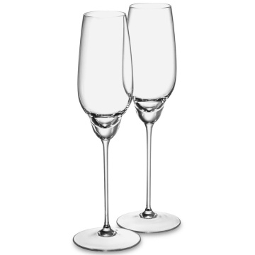 2 бокала для шампанского Klimchi Shadows Champagne Glass Cloudless Clear 240 мл (арт. 25143/240-01/00)