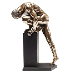 Фигурка KARE Deko Objekt Nude Man Stand Bronze 62301