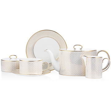 Чайный сервиз Wedgwood Gio Gold Tea Set (арт. 40007547-Tea set 6/21)