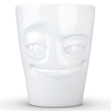 Кружка Tassen Mug with handle Impish white 01.82.01