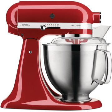 Миксер планетарный KitchenAid Artisan Series 5-Quart Tilt-Head Stand Mixer Empire Red KSM185PSER