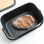 Хлебница Brabantia Nic Bread Bin Dark Gray 128264. фото 6