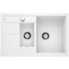 Кухонная мойка Blanco Metra 6S Compact Silgranit White 513468
