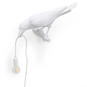 Настенный светильник Seletti Bird Lamp White Looking Left 14734