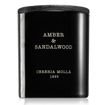 Ароматическая свеча Cerería Mollá 1899 Boutique Amber & Sandalwood XL Scented Candle 6637