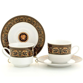 Набор из двух чайных пар Leander Sabina Versace 02140415-172B