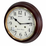 Настенные часы Seiko Quartz Wall Clock QXH202ZN. фото 4