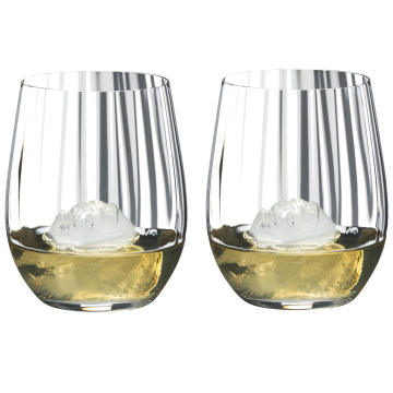2 стакана для виски RIEDEL Tumbler Collection Optical O Whisky Set 0515/05