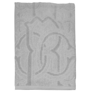 Полотенце банное Roberto Cavalli Araldico Cotone Asciugamano da bagno grigio RCV/441122