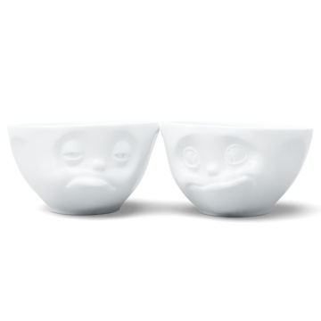 Набор порционных салатников Tassen Medium bowls set no. 3 Tasty & Snoozy in white 01.26.01