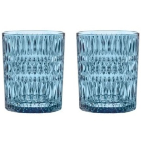 2 стакана для виски Nachtmann Ethno Tumbler Vintage Blue 304 мл (арт. 105389)