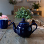 Чайник заварочный KitchenCraft London Pottery Farmhouse Cobalt Blue Teapot 73290. фото 4