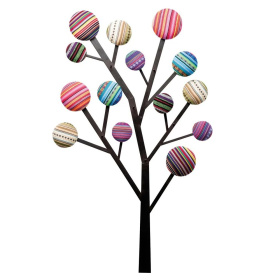 Вешалка KARE Wandgarderobe Bubble Tree 77759