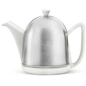 Чайник заварочный Bredemeijer Cosy Manto Spring White Satin Finish 3510W