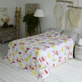 Одеяло-покрывало Servalli Stampato Ville Coperta-copriletto dis.1 bianco SRV/441276