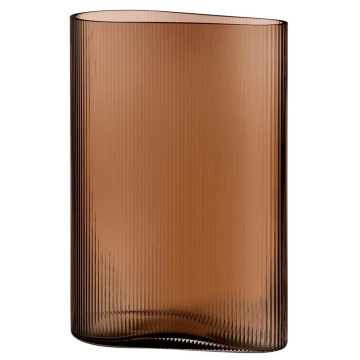 Ваза Nude Glass Mist Short Caramel 1101315