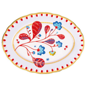Блюдо овальное Baci Milano Mamma Mia Oval Serving Plate OVA2.MAM01