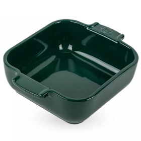 Форма для запекания Peugeot Appolia Plat four céramique individuel carré vert forêt 62149