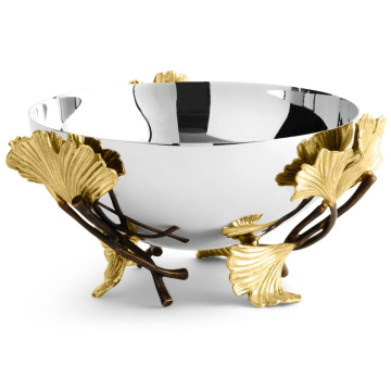 Чаша Michael Aram Golden Ginkgo Small Bowl 132107