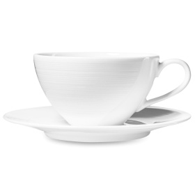 Чашка чайная с блюдцем Narumi Airy White NAR-50180-2774/5305
