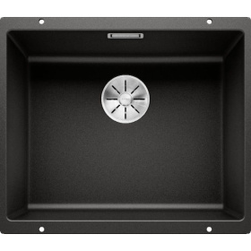 Кухонная мойка Blanco Subline 500-U Silgranit InFino Black 525995