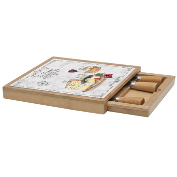 Набор для сыра Easy Life Les Fromages Bamboo Cheese Board (арт. R0891/LESF)