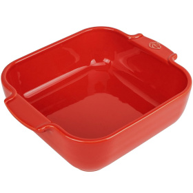Форма для запекания Peugeot Appolia Plat four céramique carré rouge 60213