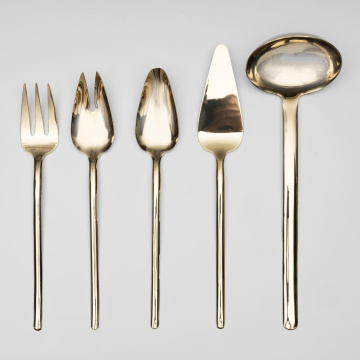 Набор сервировочных предметов Herdmar Stick Fancy Champagne PVD Serving Set 1490000-ssc