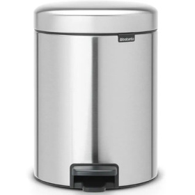 Ведро для мусора с педалью Brabantia NewIcon Pedal Bin Soft Closing Matt Steel 112102
