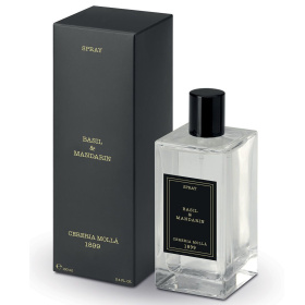 Ароматический спрей для дома Cerería Mollá 1899 Boutique Basil & Mandarin Home Spray 1218
