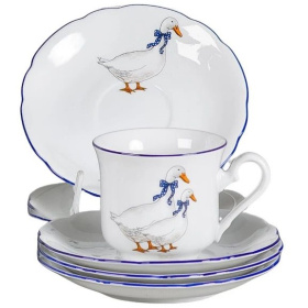 6 чашек с блюдцами Leander Mary-Anne Husa 03160414-0807