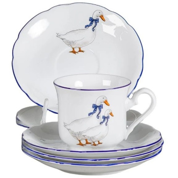 6 чашек с блюдцами Leander Mary-Anne Husa 03160414-0807