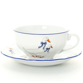 6 чашек с блюдцами Leander Verona Husa 67160415-0807