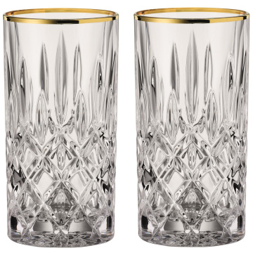 2 стакана для коктейлей Nachtmann Noblesse Gold Longdrink 395 мл (арт. 104031)