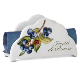 Салфетница Nuova Cer Frutti di Bosco Portatovaglioli verticale 3520-FBO