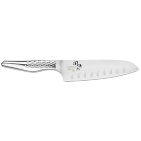 Нож поварской KAI Seki Magoroku Shoso Scalloped Santoku AB-5157